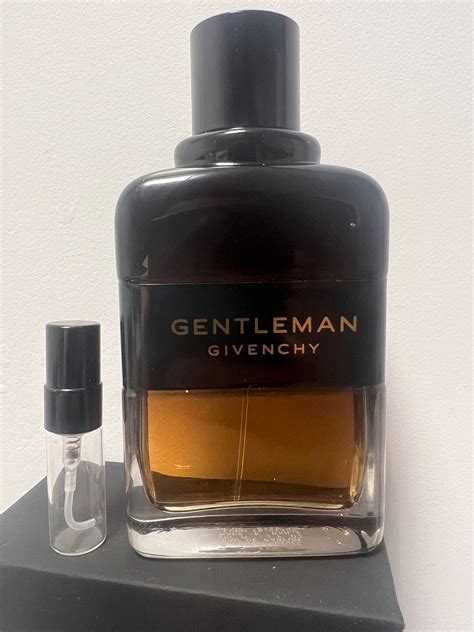 gentleman prive givenchy|gentleman Givenchy sample.